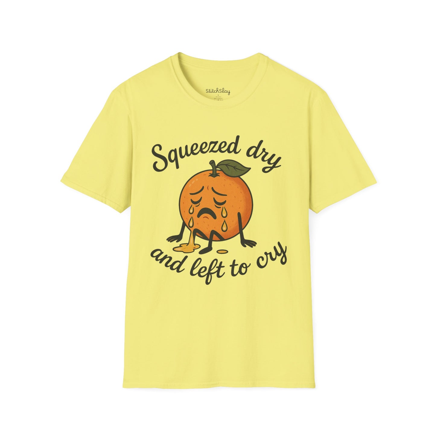 Squeezed Dry – Crying Orange Tee