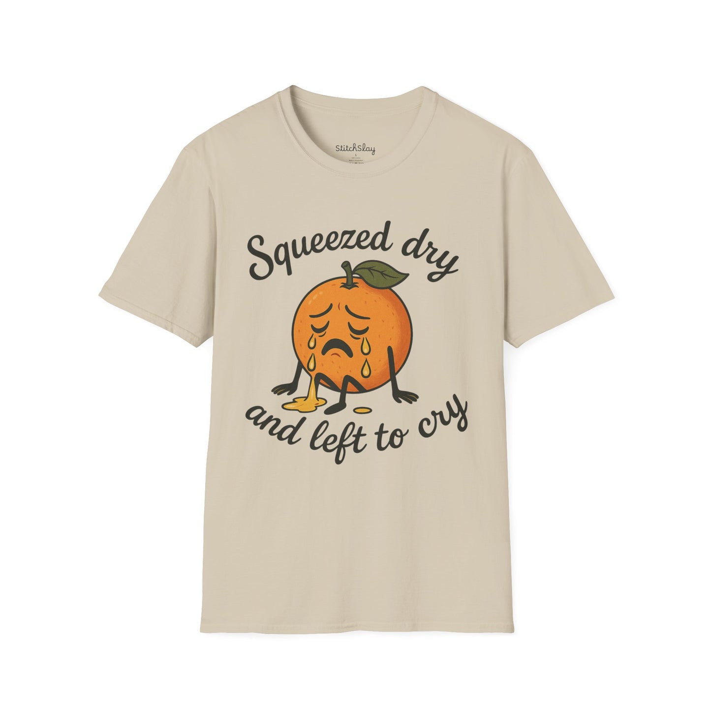 Squeezed Dry – Crying Orange Tee