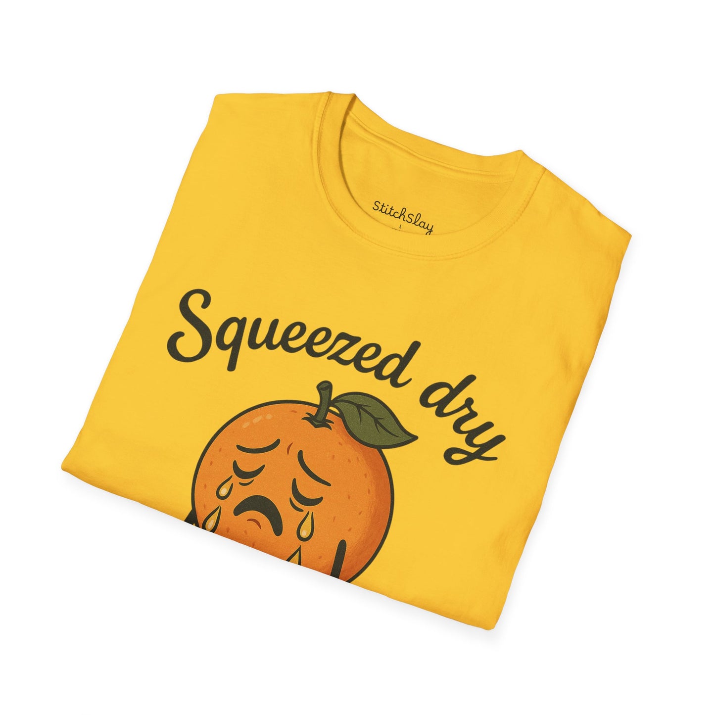 Squeezed Dry – Crying Orange Tee