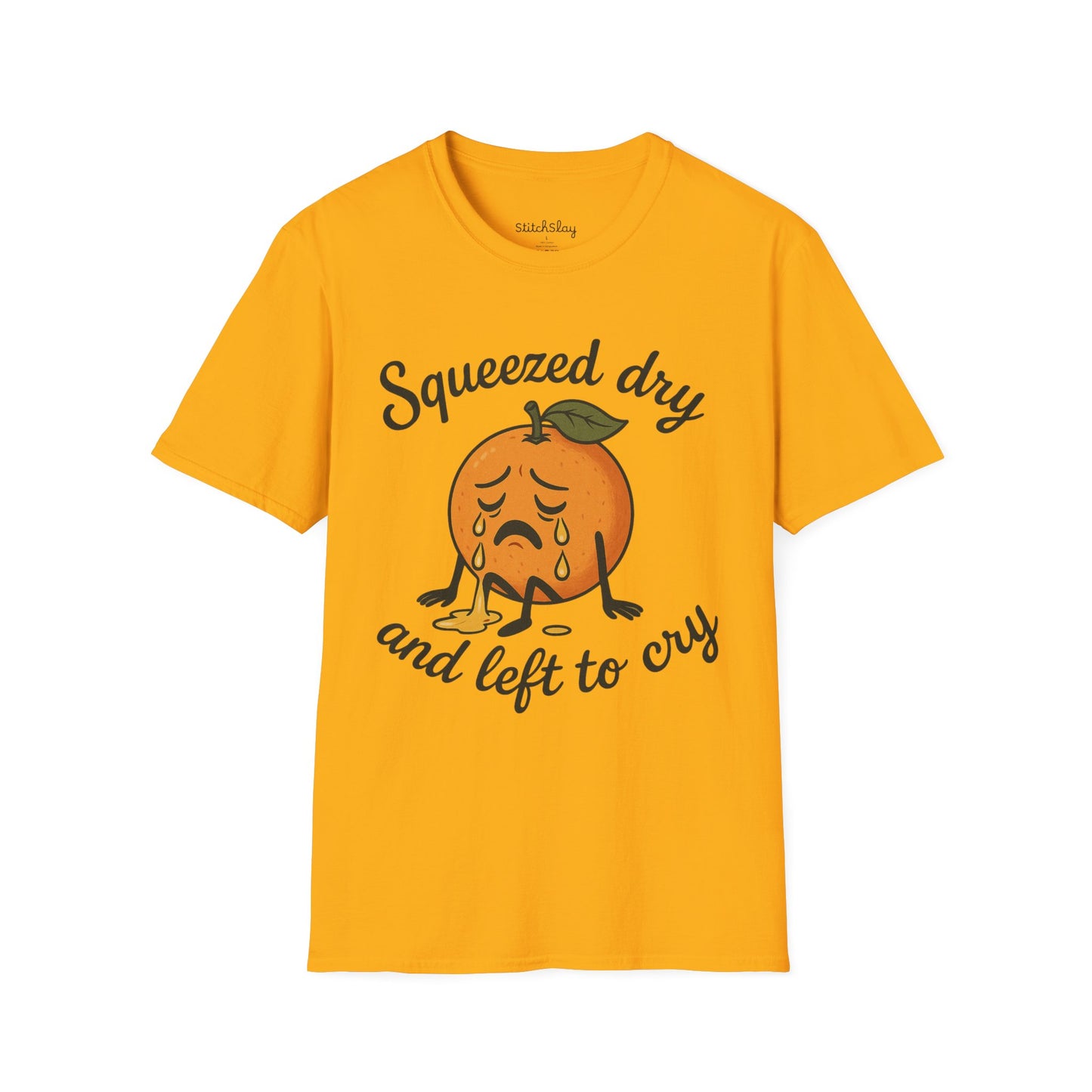 Squeezed Dry – Crying Orange Tee