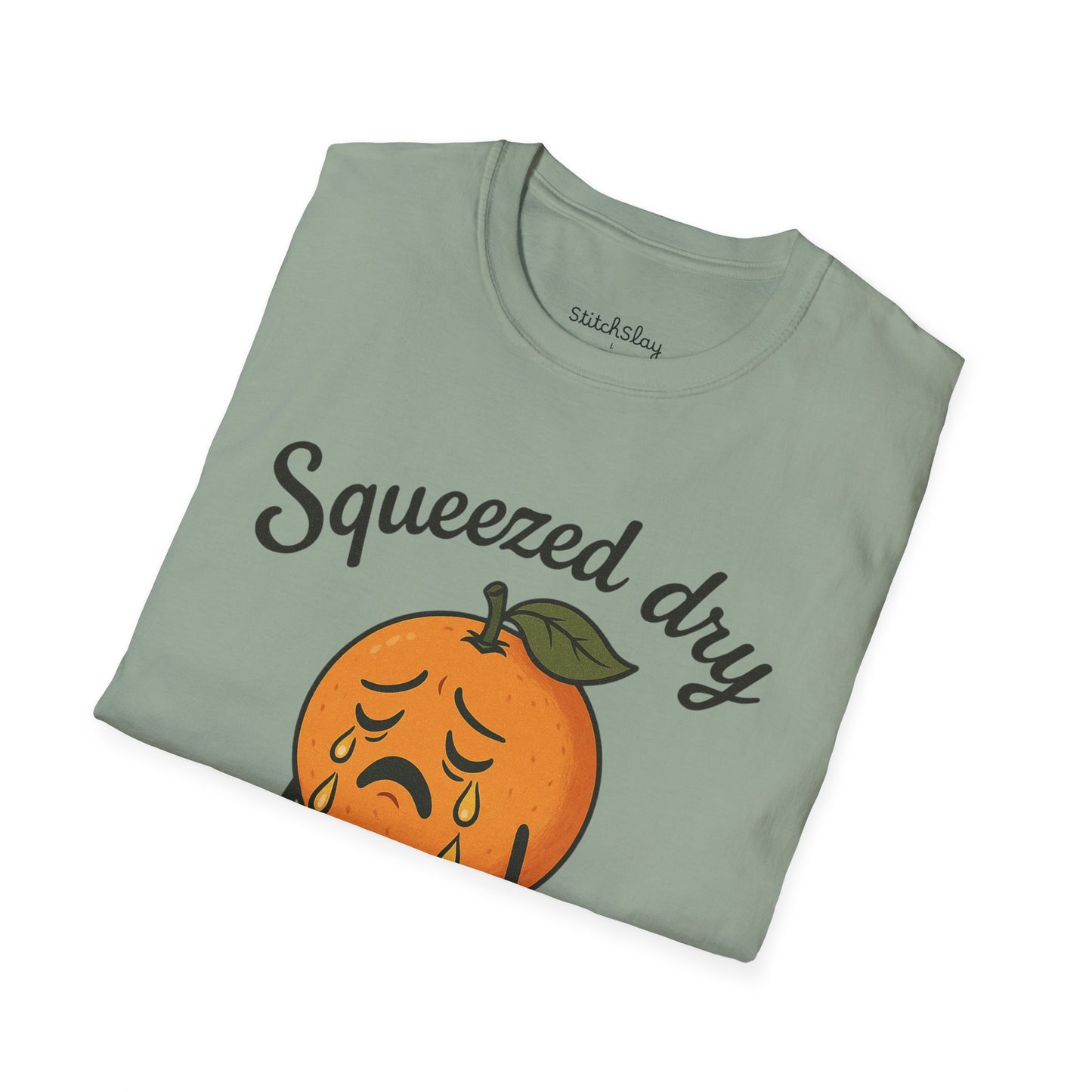 Squeezed Dry – Crying Orange Tee