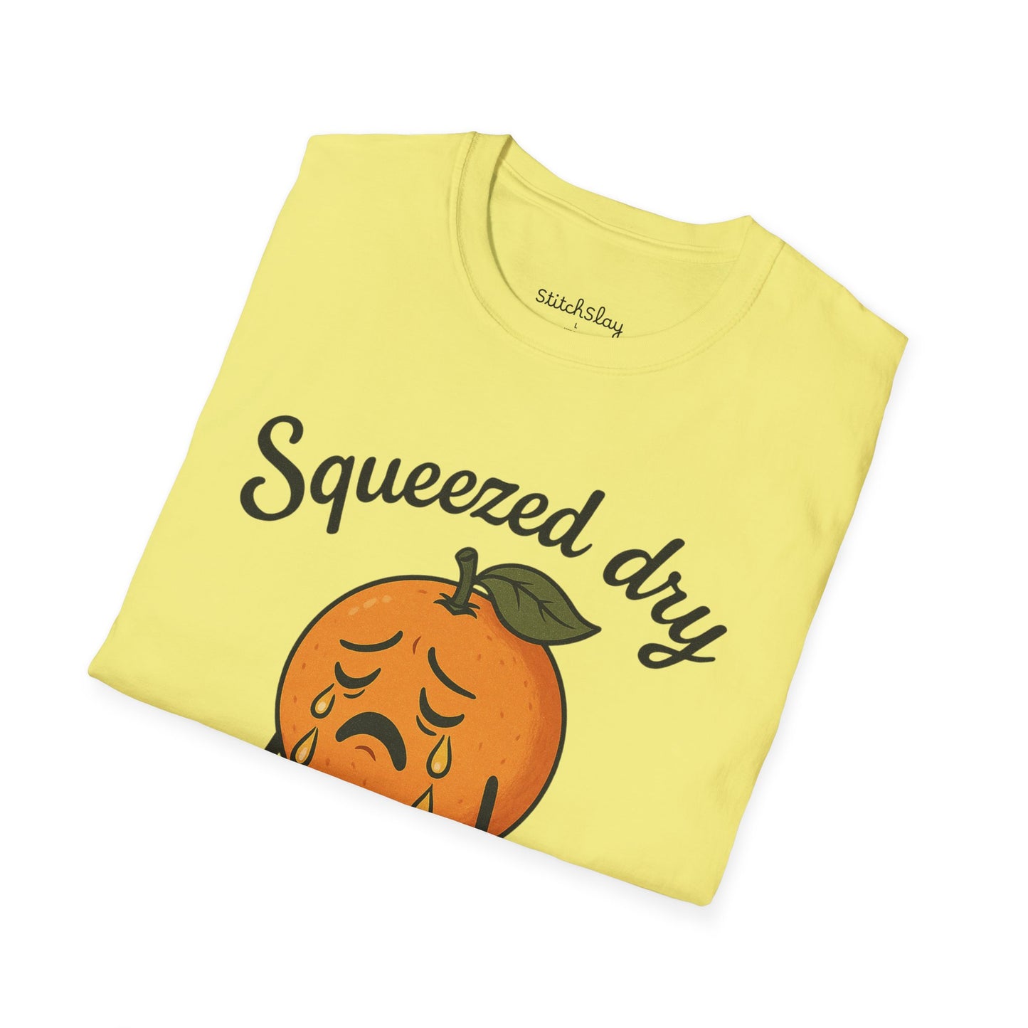 Squeezed Dry – Crying Orange Tee