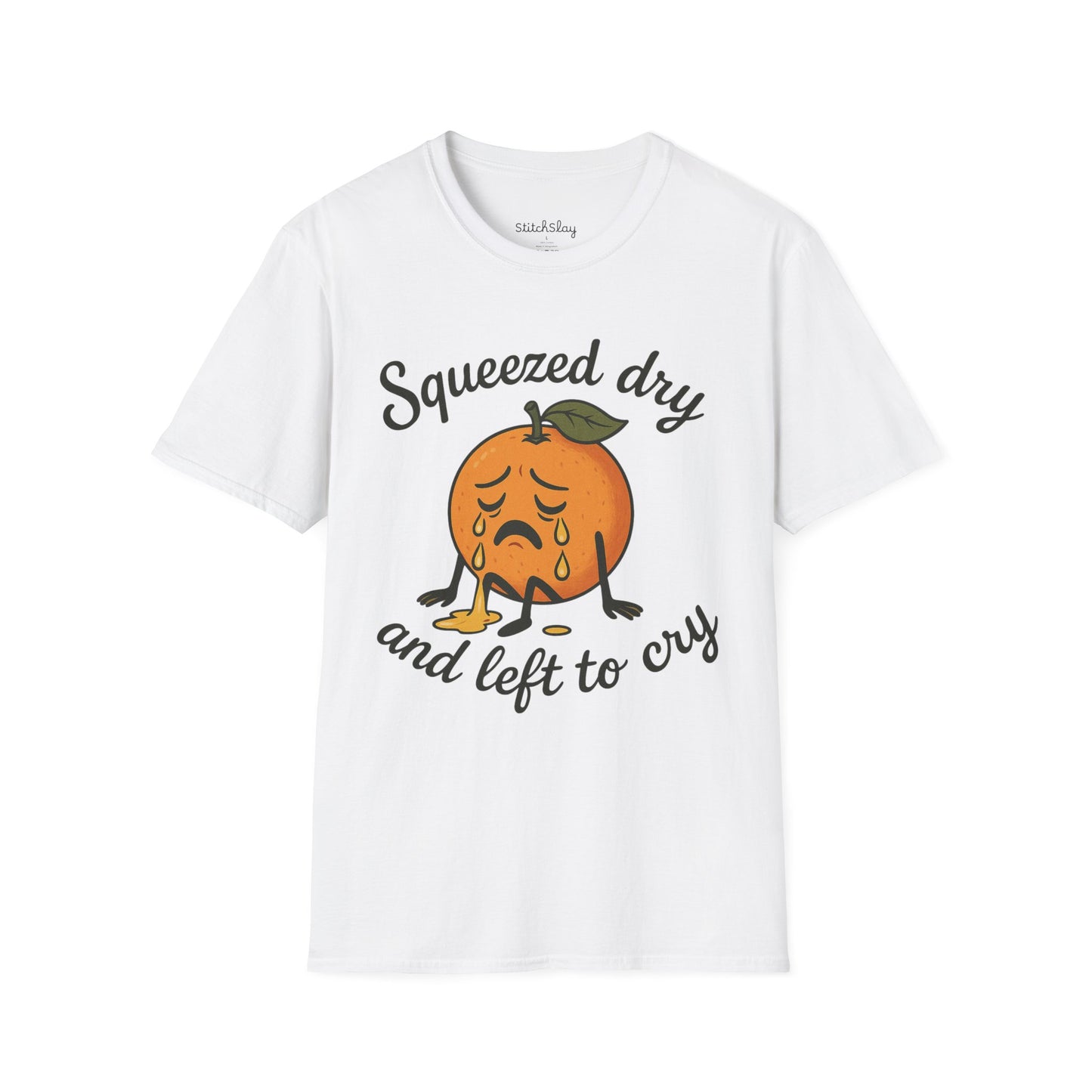 Squeezed Dry – Crying Orange Tee