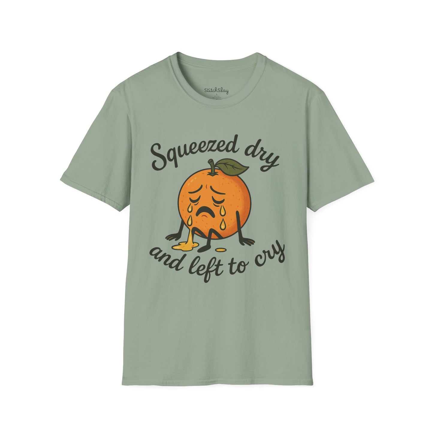 Squeezed Dry – Crying Orange Tee