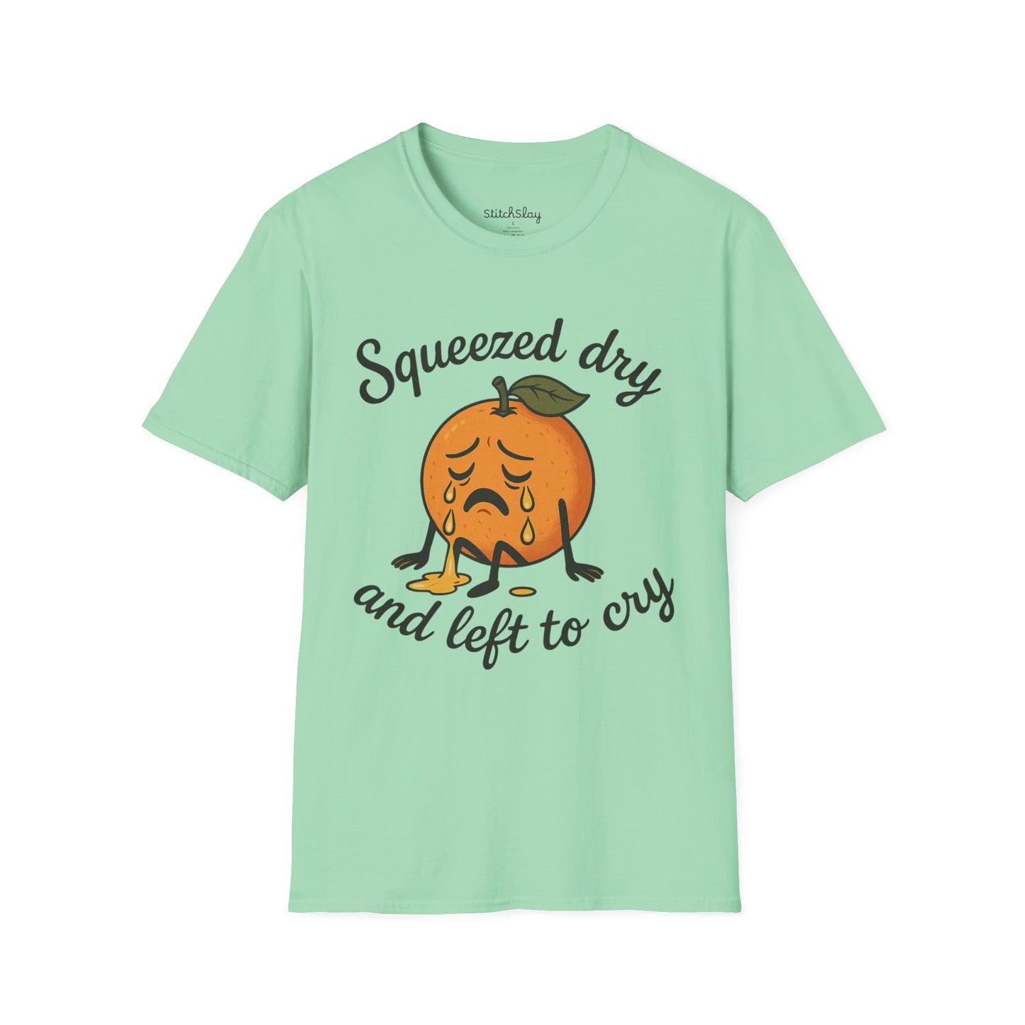 Squeezed Dry – Crying Orange Tee